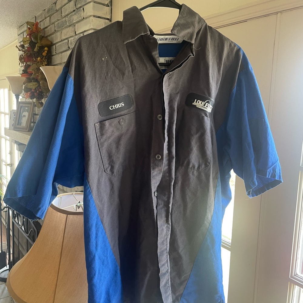 Lou Fusz work shirt